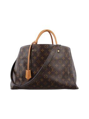 Louis Vuitton Montaigne GM Monogram Brown Canvas Messenger Bag